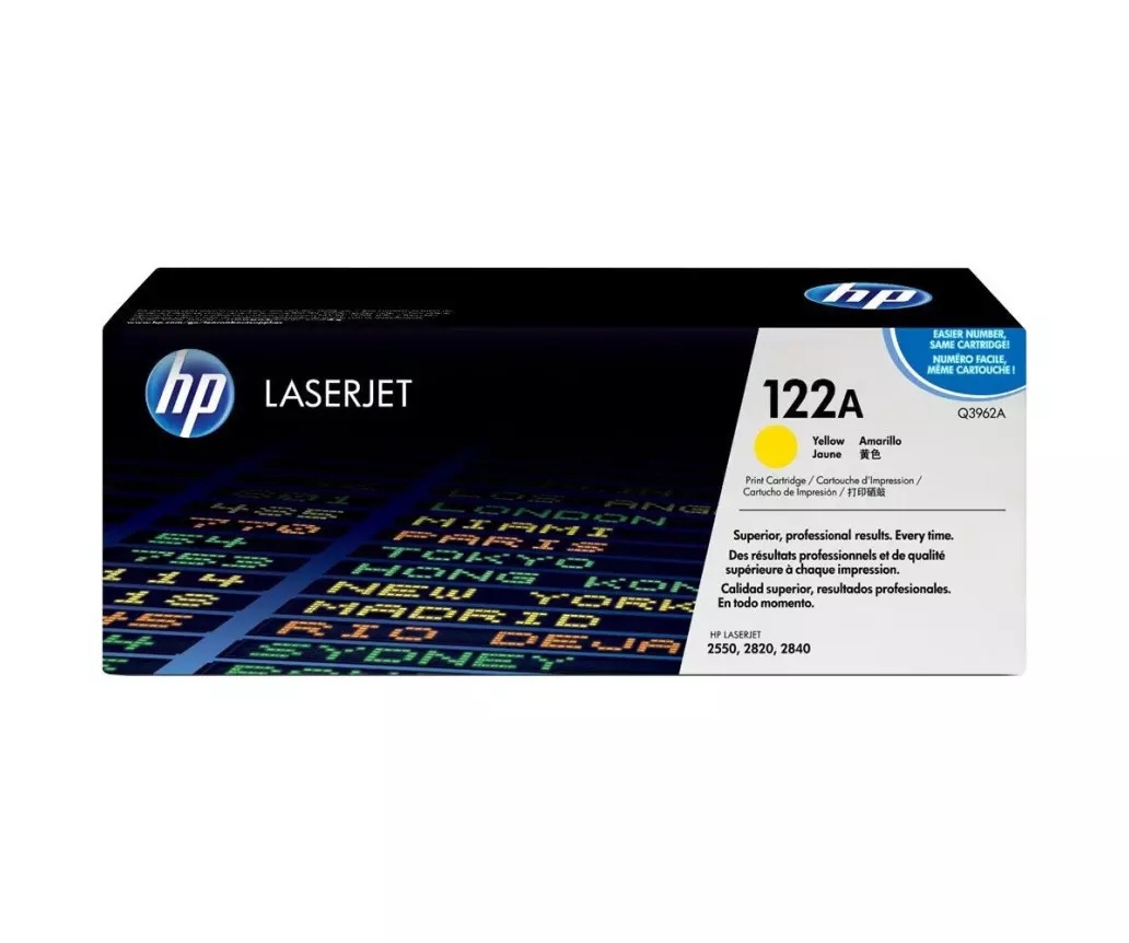 Toner HP Q3962a Yellow Laserjet 2550