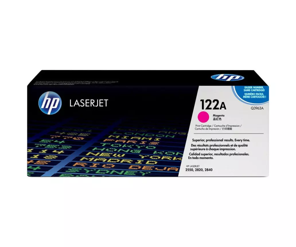 Toner HP Q3963a Magenta Laserjet 2550
