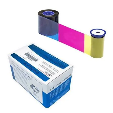 Kit Ruban Pour Imprimante Datacard Sp35 Couleur (ymckt)