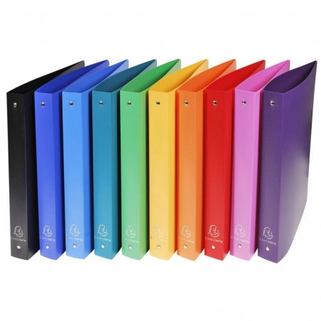 Classeur 2ax Ecolier Souple Exacompta Ref54358e Couleur Uni