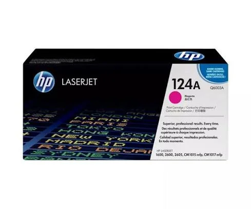 Toner HP 6003a Magenta Laserjet 2600/2605/1600 Origine