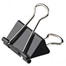 BOITE DE PINCE A CLIPS 19MM EN METAL DE 12PCS