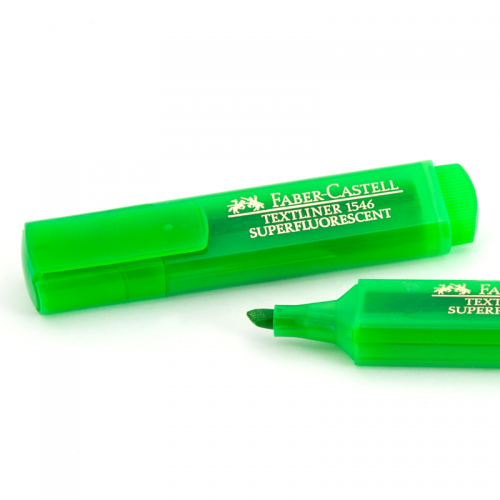 FLUORESCENT FABER CASTELL VERT