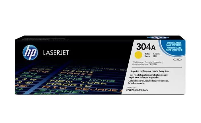 Toner HP Q7582a Origine Laserjet 3800 Yellow