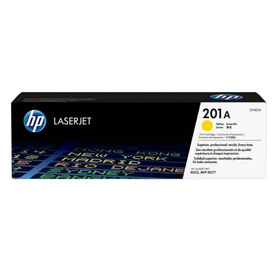 Toner HP Cf402a Yellow Laserjet Ad Pro M252 Mfp M277 (201a)