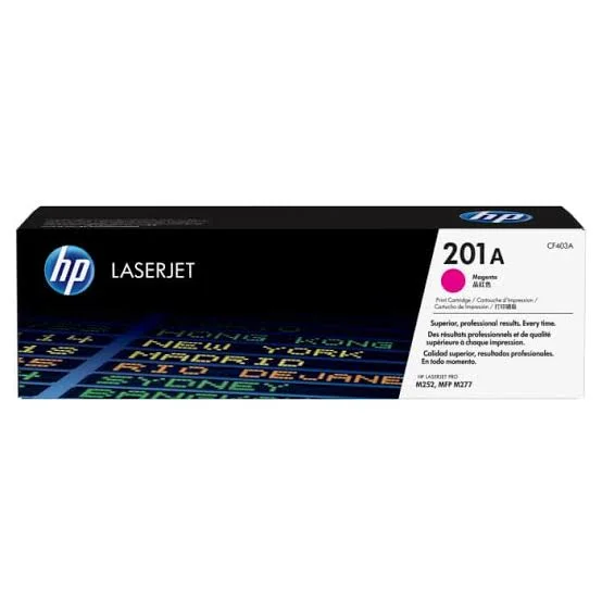 Toner HP Cf403a Magenta Laserjet Ad Pro M252 Mfp M277 (201a)