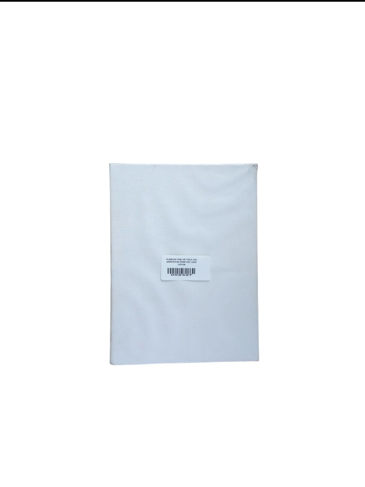 PLANCHE FINE EN TOILE 15X 20CM POUR PEINTURE 325G COTON
