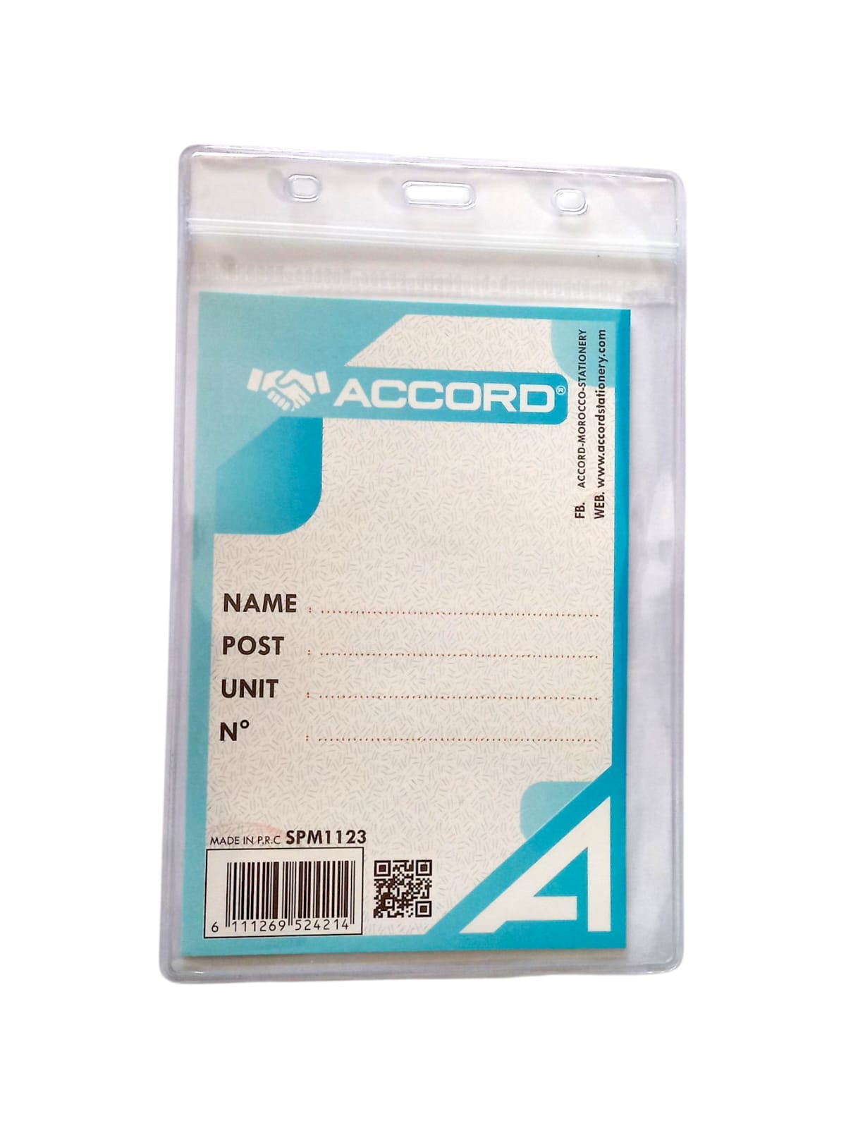 PORTE BADGE PP B7 9,5X13 CM 1123