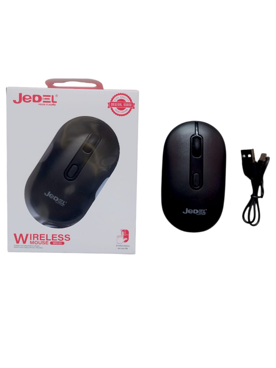 SOURIS OPTIQUE SANS FIL JEDEL WD133 RECHARGEABLE