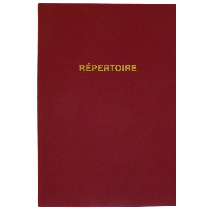 REPERTOIRE 21X29.7  T.2000