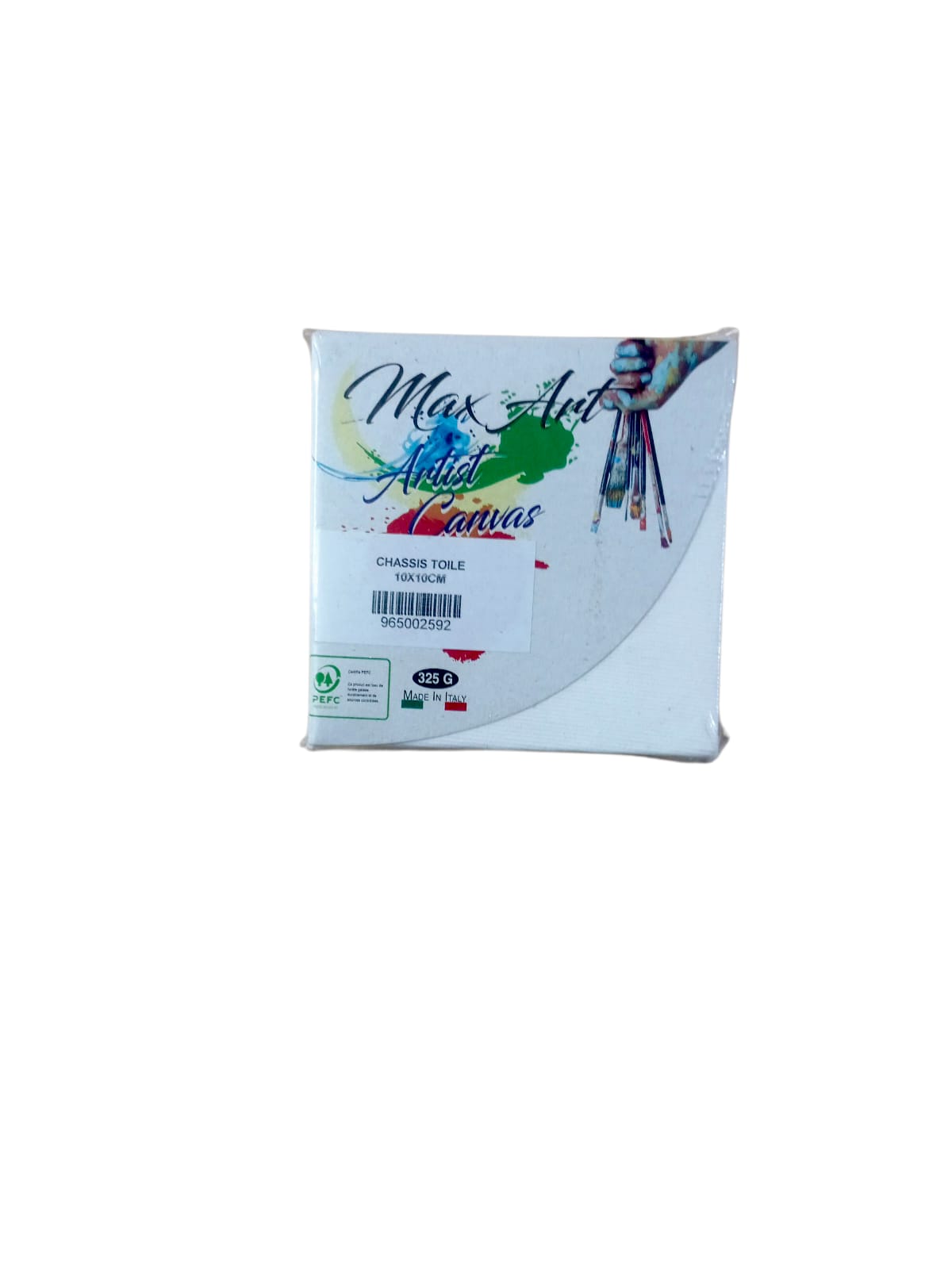 CHASSIS TOILE 10X10CM 325G  MAX ART