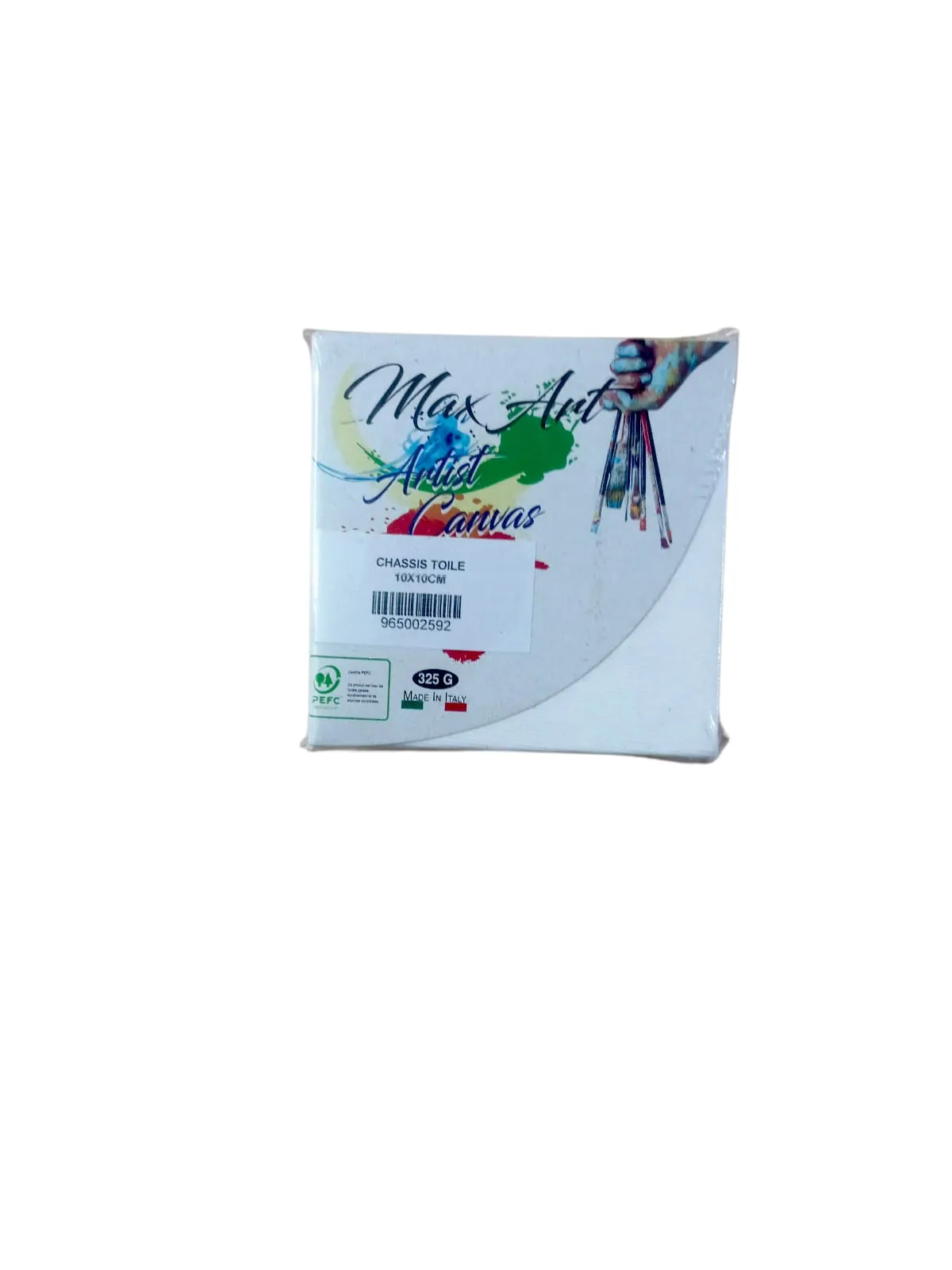 Chassis Toile 10x10cm 325g  Max Art