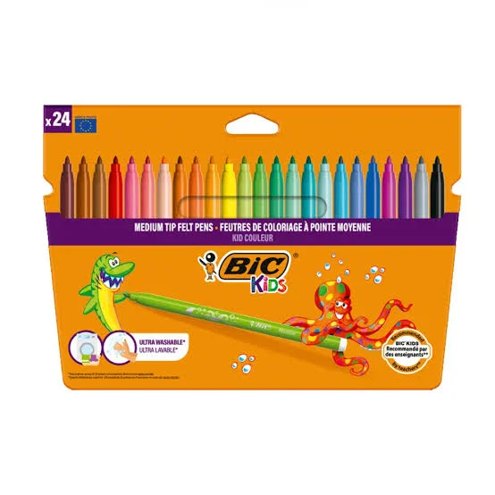 Feutre (24) Bic Kids