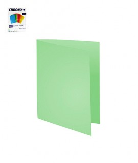 CHEMISE CARTONNEE VERT 180G 24X32CM (PQ DE 100)
