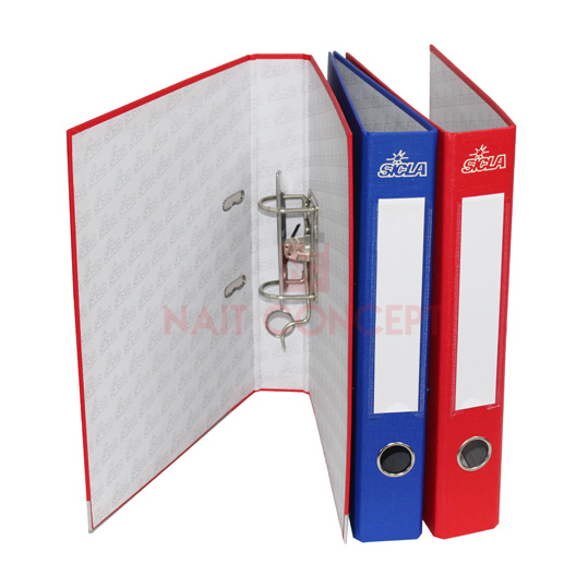 CLASSEUR A LEVIER SP EN SIMILI FT:32X28 1/2 DOS 5CM  SICLA