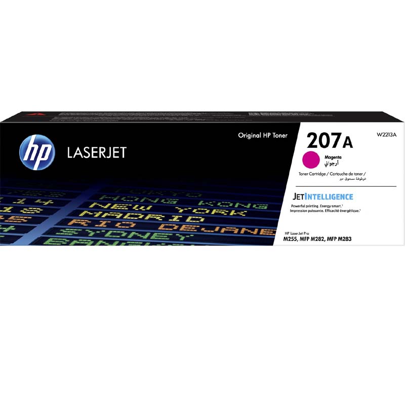 TONER HP 207A LASER JET PRO M255/282/283 MAGENTA W2213A