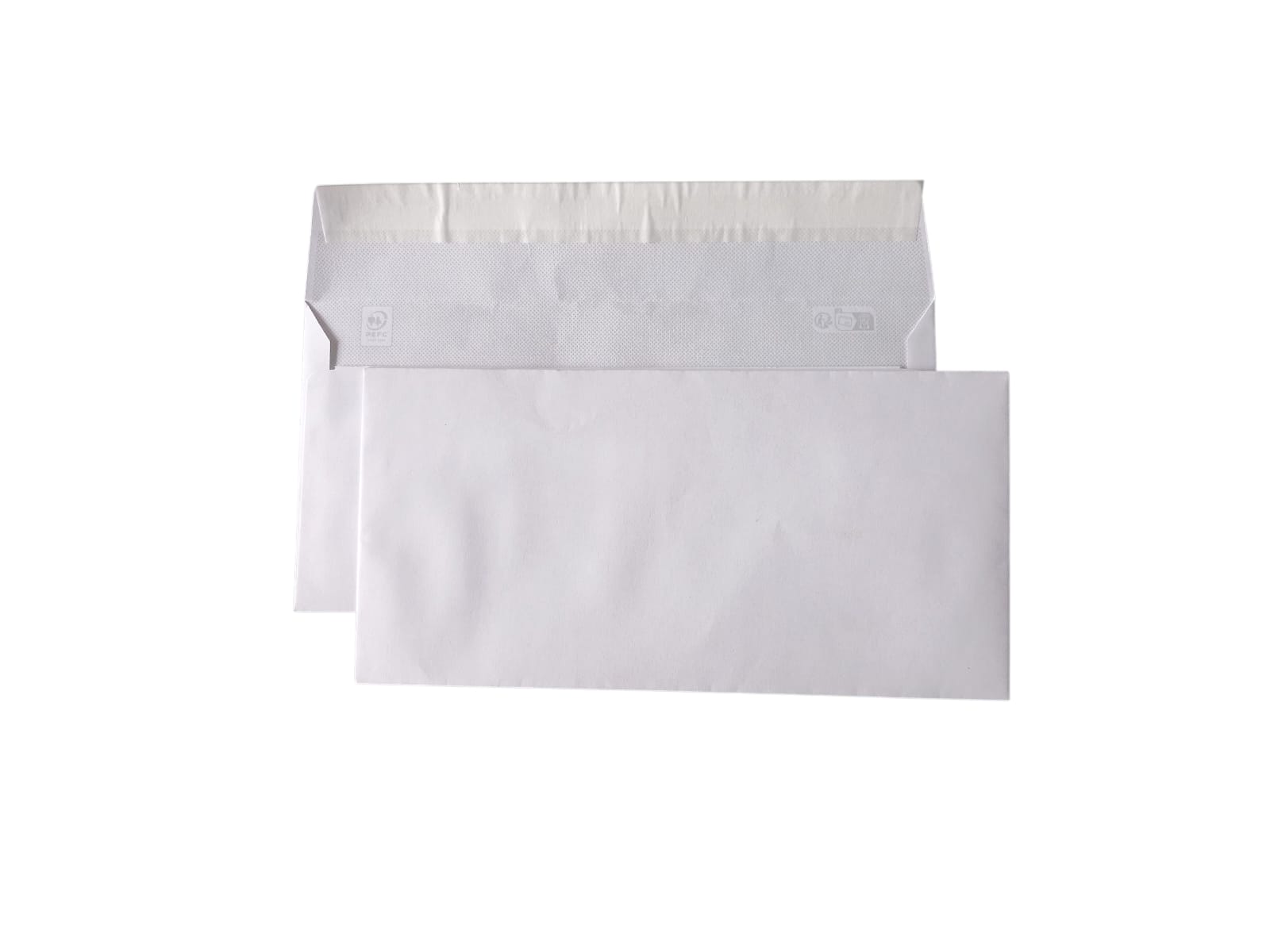 ENVELOPPE 110X220 SF BLANC 80G REF 53218 UNIPAPEL