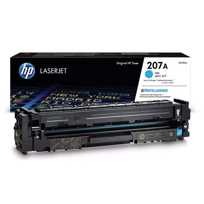 TONER HP 207A LASER JET PRO M255/282/283 CYAN W2211A
