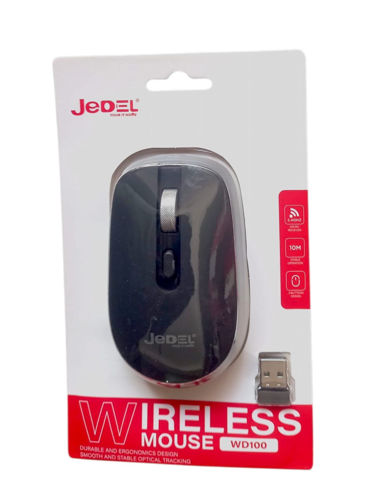 SOURIS OPTIQUE SANS FIL JEDEL WD100