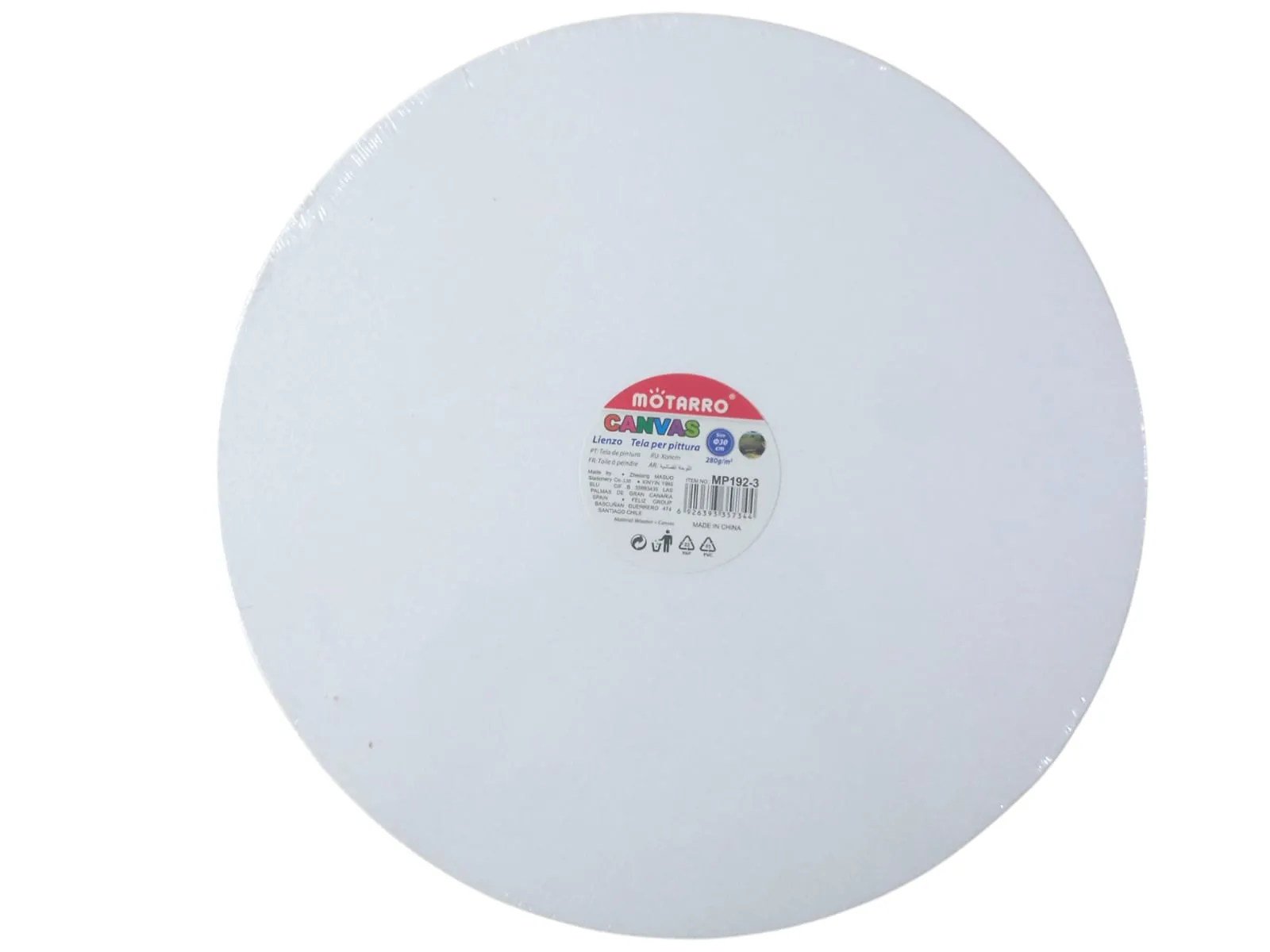 Chassis Toile Rond De Diametre 30cm K.smiling