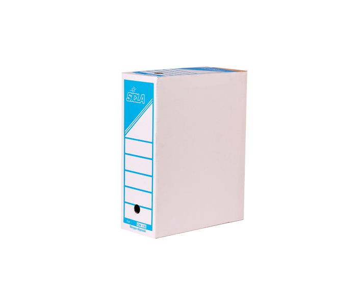 BOITE ARCHIVE EN CARTON ONDULE MM REF 100 SICLA