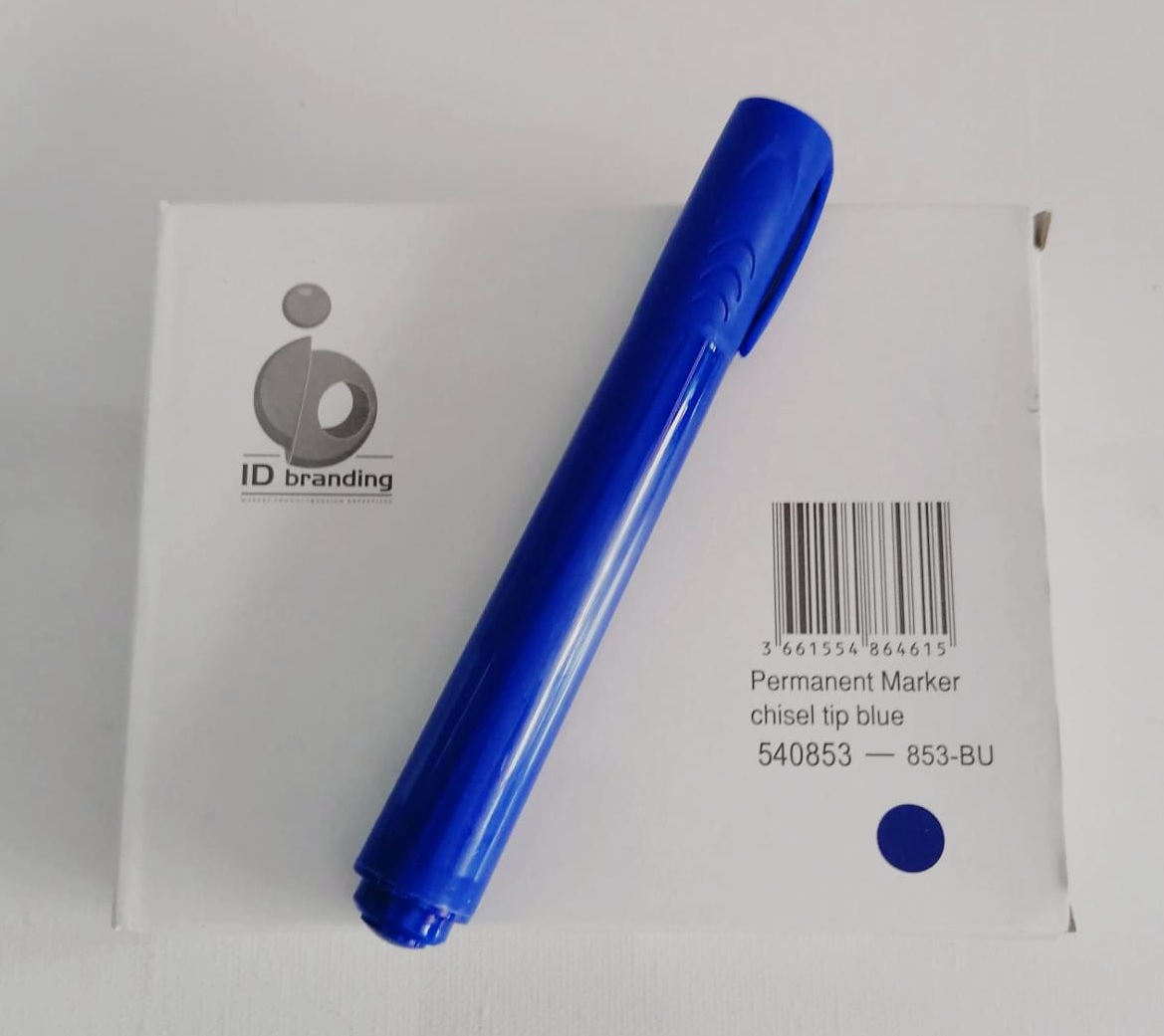MARQUEUR PERMANENT ID BRANDING BLEU