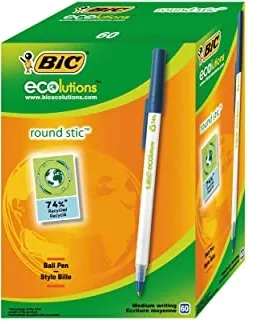 STYLO A BILLE BIC ECOLUTIONS BLEU