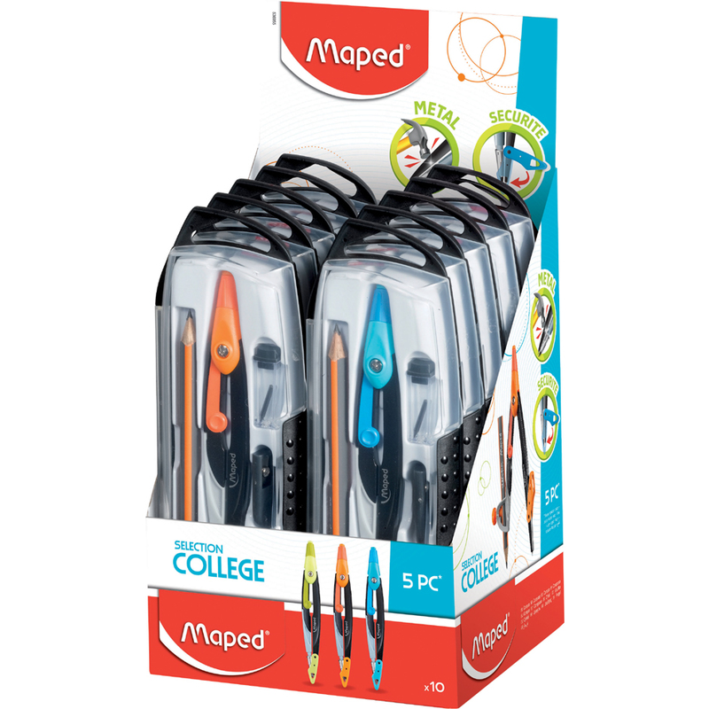 COMPAS MAPED METAL COFFRET DE 5 PCS 536955