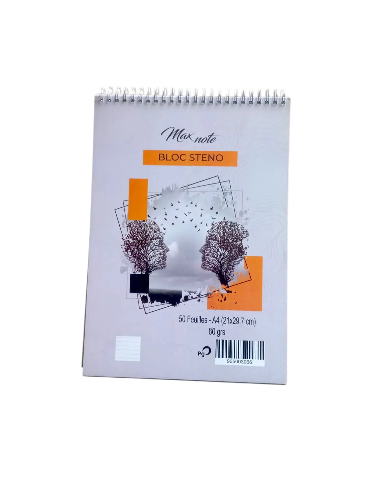 BLOC STENO A4 RAYE MAX NOTE 80G (50F)