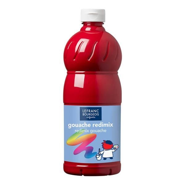 GOUACHE 1L LEFRANC BOURGEOIS ROUGE