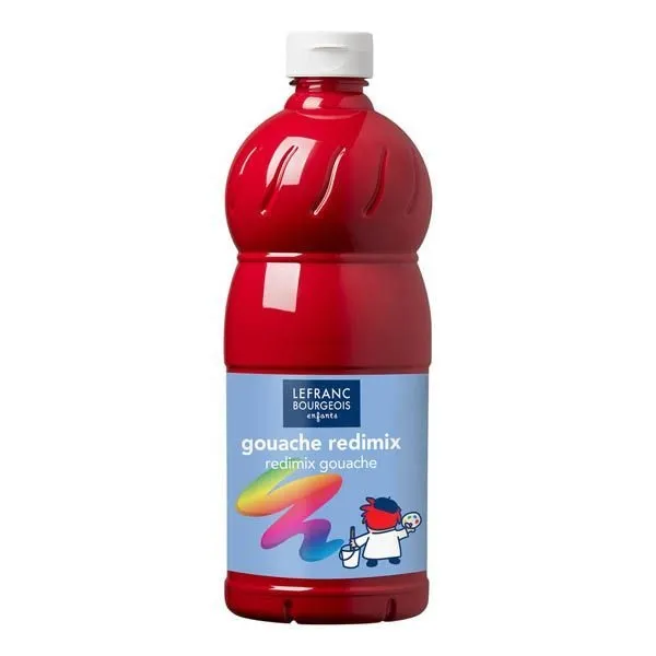Gouache 1l Lefranc Bourgeois Rouge