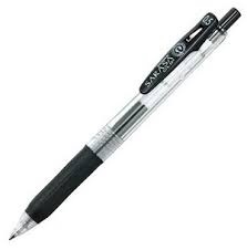STYLO GEL ZEBRA  NOIR 17791
