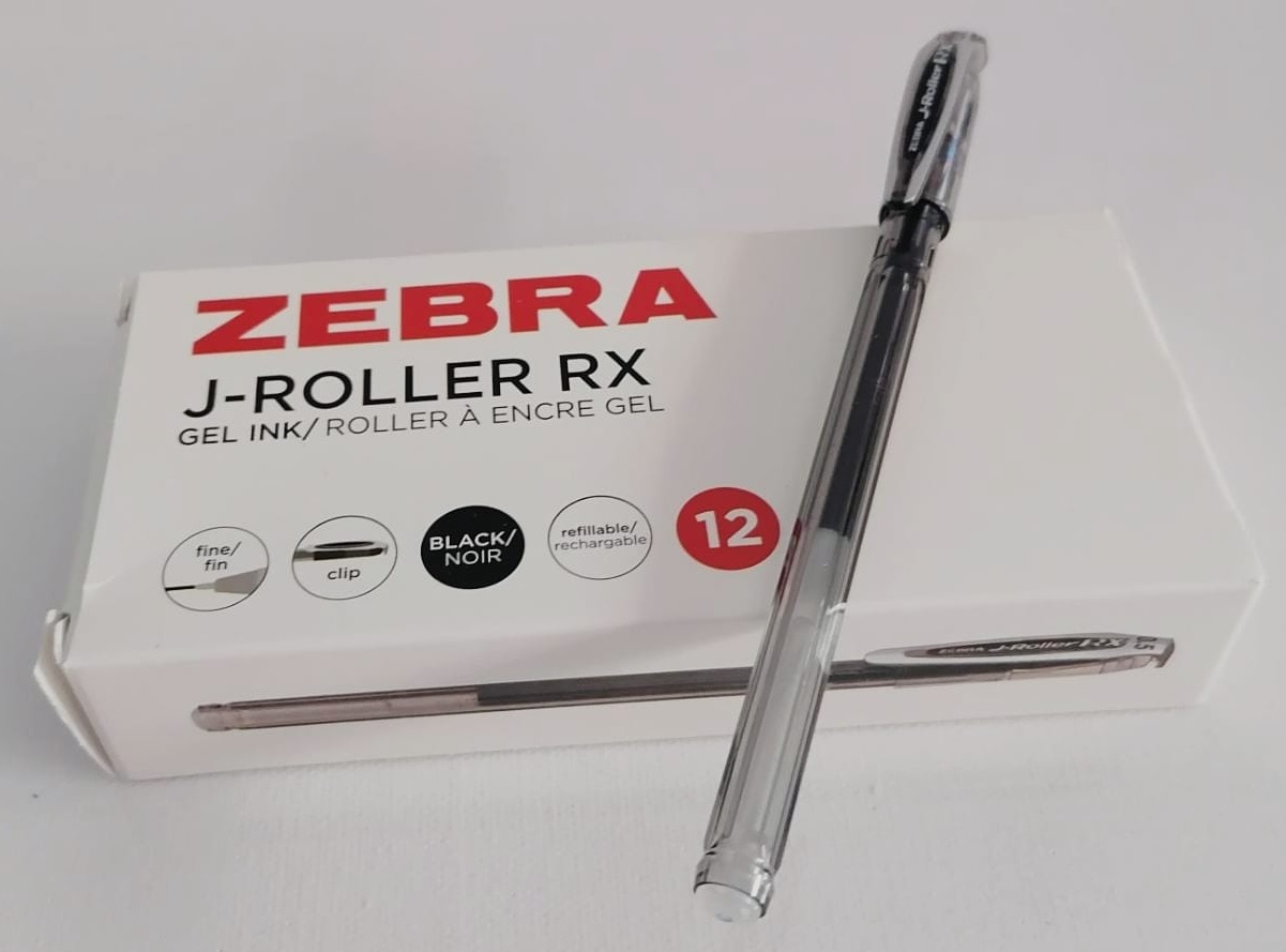 STYLO GEL ZEBRA  NOIR 17791
