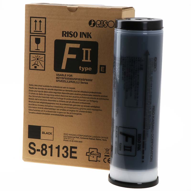 TONER RISO GRAPH 201E BLACK S-8113-S7612E-S4853E