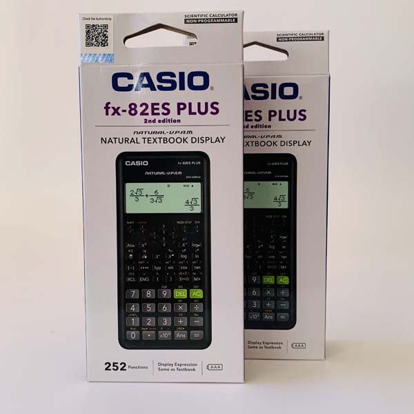 CALCULATRICE CASIO SCIENTIFIQUE S/R FX-82ES