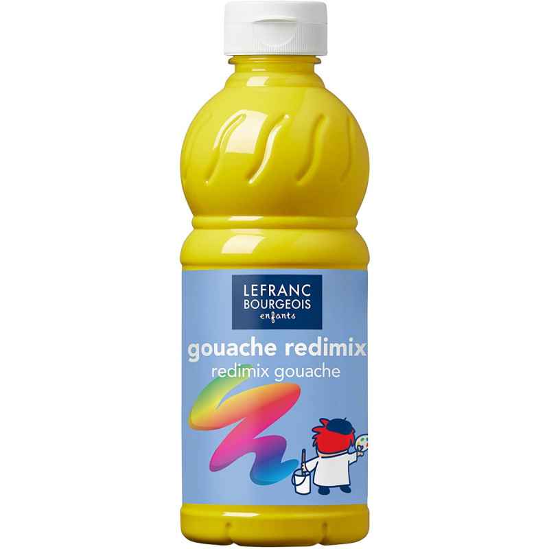 GOUACHE 500ML LE FRANC ET BOURGEOIS JAUNE PRIMO