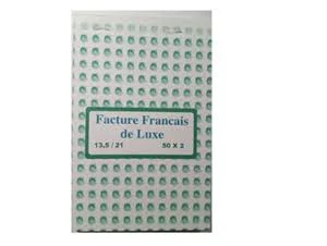 Facture 13.5x21 Francais 50x2 Lux