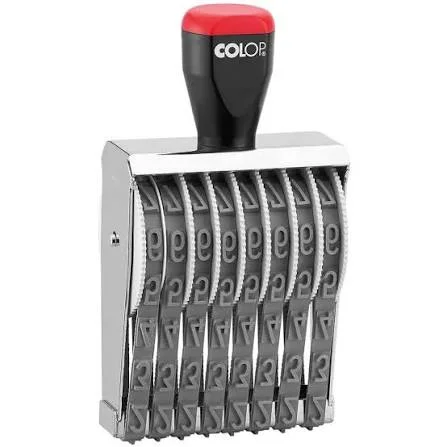 Numerateur 8chiffres 12mm Colop