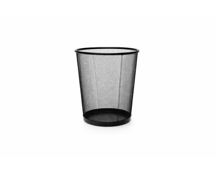 Corbeille A Papier Metallique Rond Mm 28cm