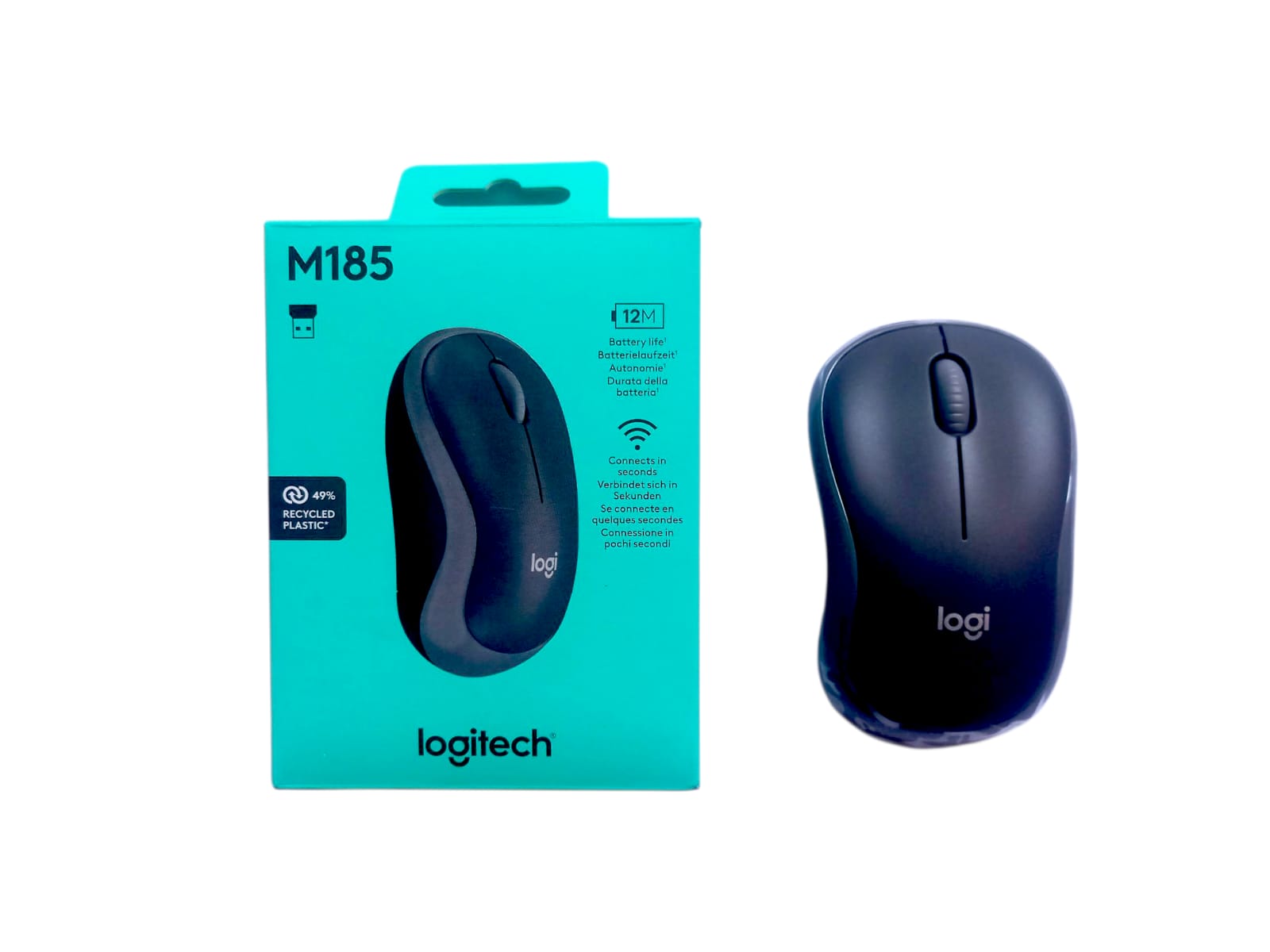 SOURIS OPTIQUE SANS FIL LOGITECH M185