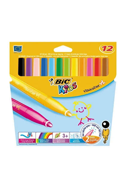 Feutre (12) Bic Visa Color 8922231