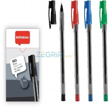 STYLO A BILLE NATARAJ ROUGE