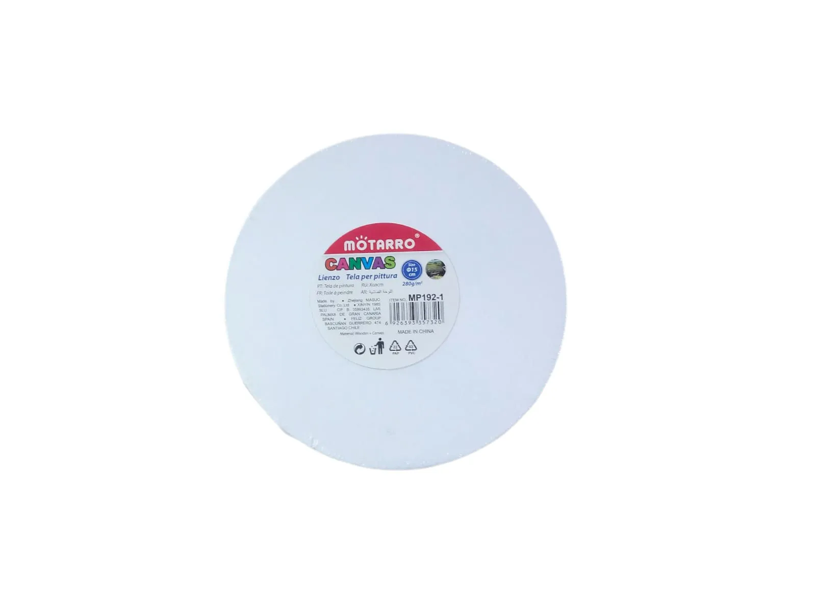 Chassis Toile Rond De Diametre15cm K.smiling