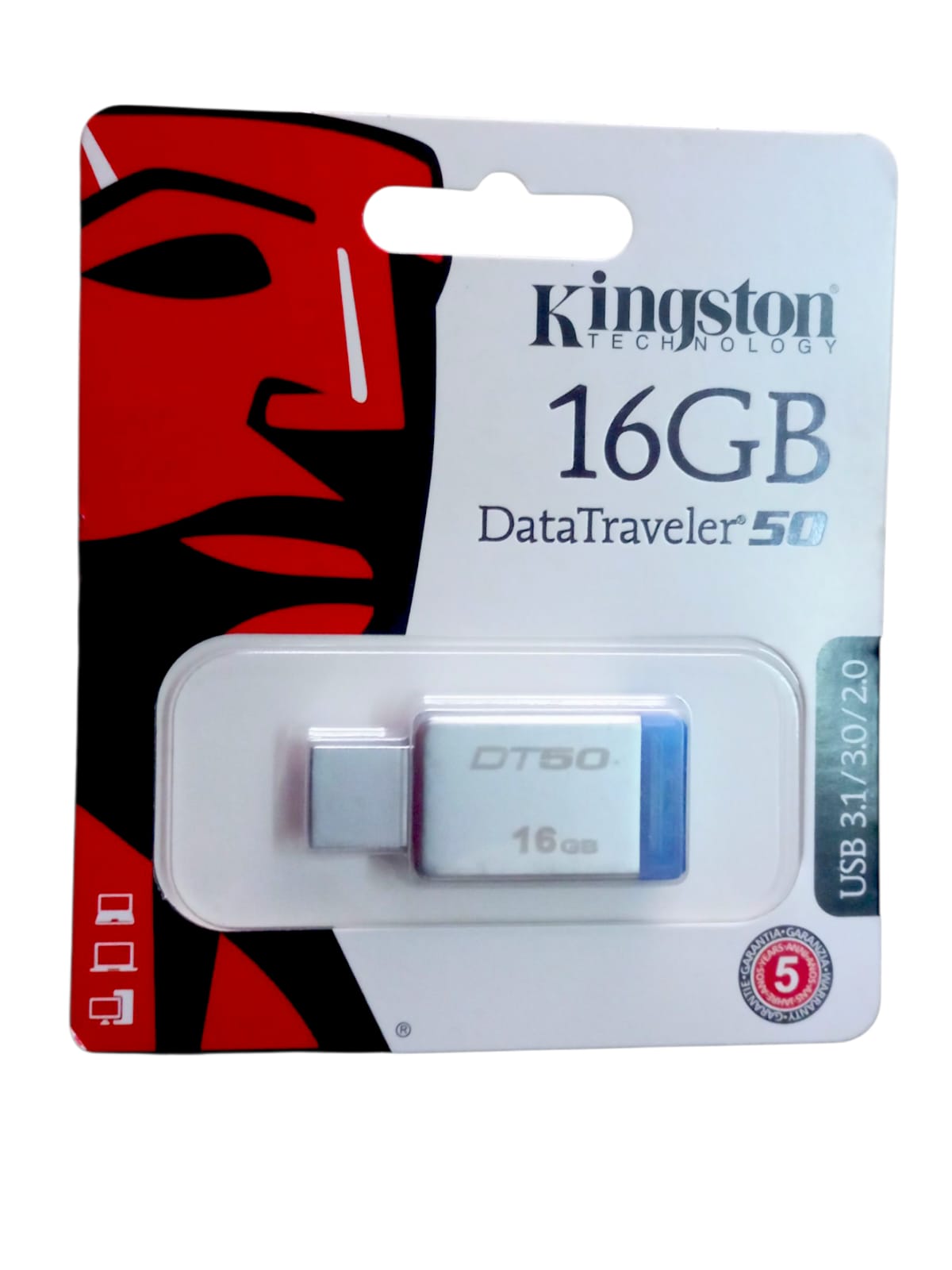 CLE USB (16GB) KINGSTON EN METAL ORIGINE 2.0