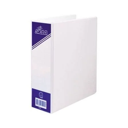 Reliure Plastique 2ax Dos 10cm 33x28 Avec Pochette Transparent Sicla