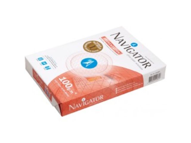 RAMETTE DE PAPIER BLANC LASER A3 NAVIGATOR 100G 500F