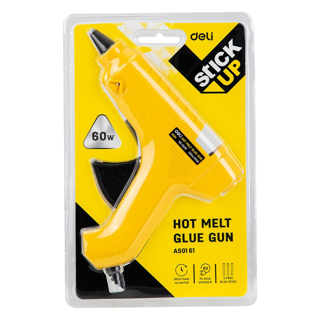PISTOLET A COLLE CHAUDE DELI A501 60W