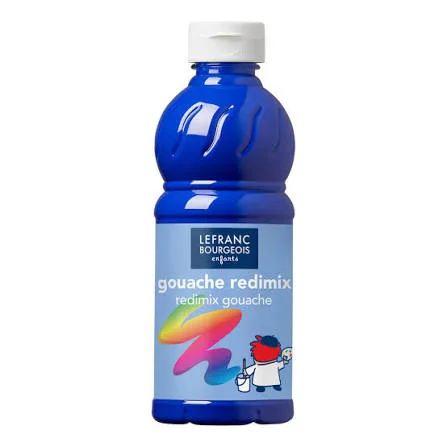 Gouache Acrylique Brillant 500ml Le Franc Et Bourgeois Bleu