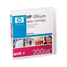 Cartouche Sauvegarde HP Ultrium Lto C7971a 200gb