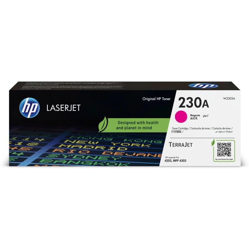 Toner HP 230a Magenta Origine W2303a